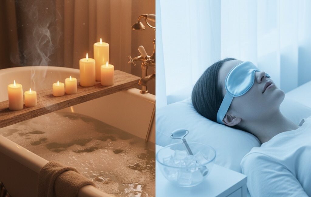 Cold and hot therapy for better sleep: how and when to use them