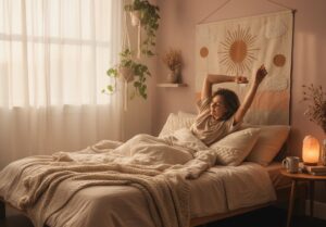 The gentle wake-up method: how to replace alarms with light and sound cues