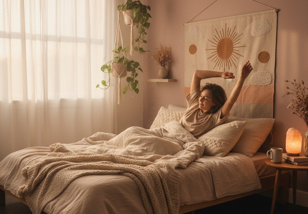 The gentle wake-up method: how to replace alarms with light and sound cues