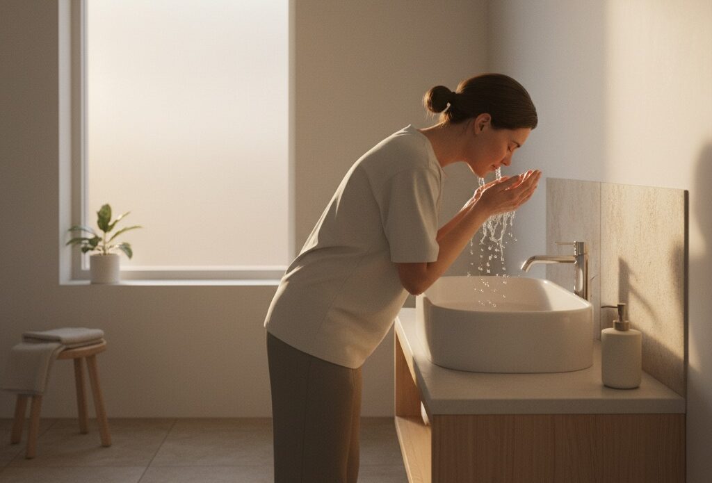 Morning temperature training: using cold exposure to boost alertness