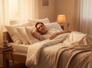 Somatic navigation: how body-based mapping calms the mind before sleep