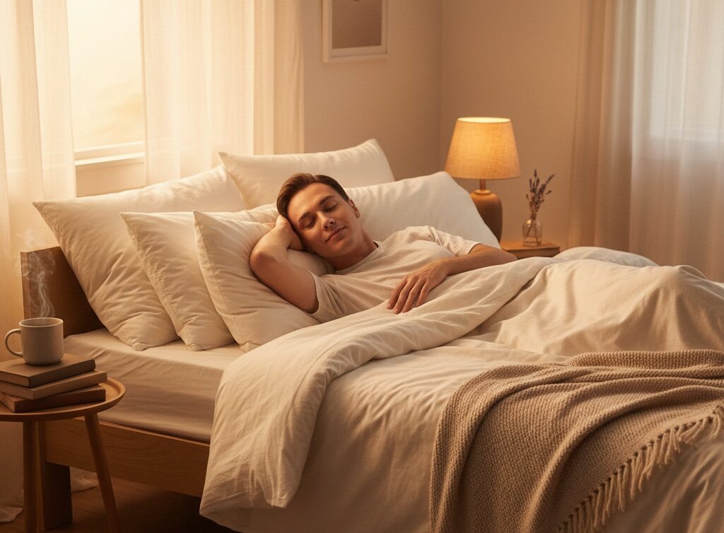 Somatic navigation: how body-based mapping calms the mind before sleep