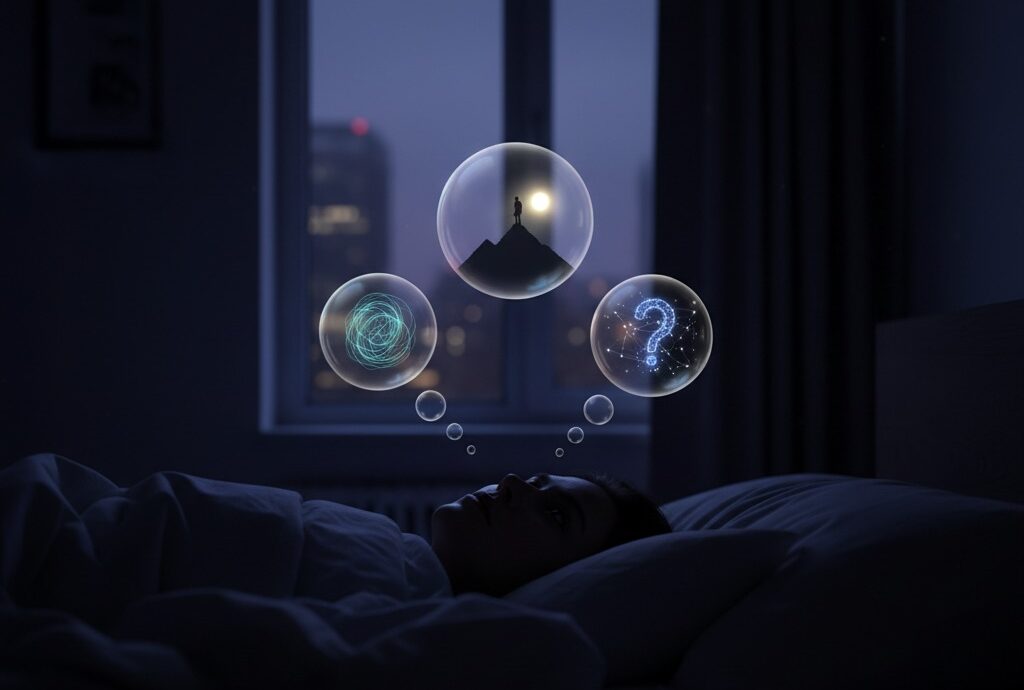 When thoughts feel louder at night: sensory sensitivity and inner dialogue